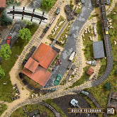 Busch 12322, 2 Bogengleise, Radius 115 mm, 22,5°, / H0f